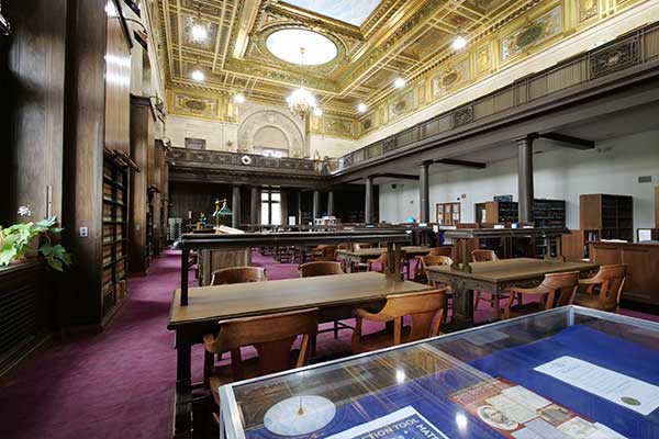 Connecticut State LIbrary Law Library Reading Room