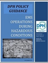 EMS Operations during Hazard Conditions hazard