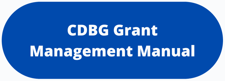 CDBG Grant Management Manual