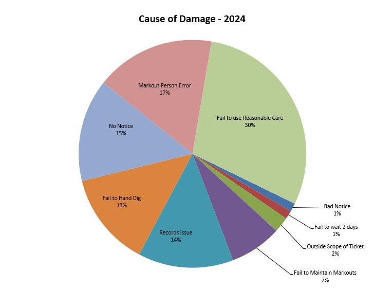 Causes of damages in 2024
