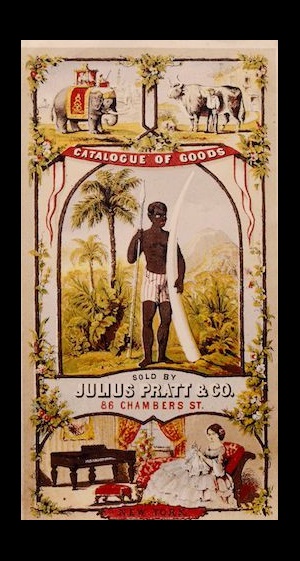 Mid-19th Century Catalog from Julius Pratt Co in Deep River