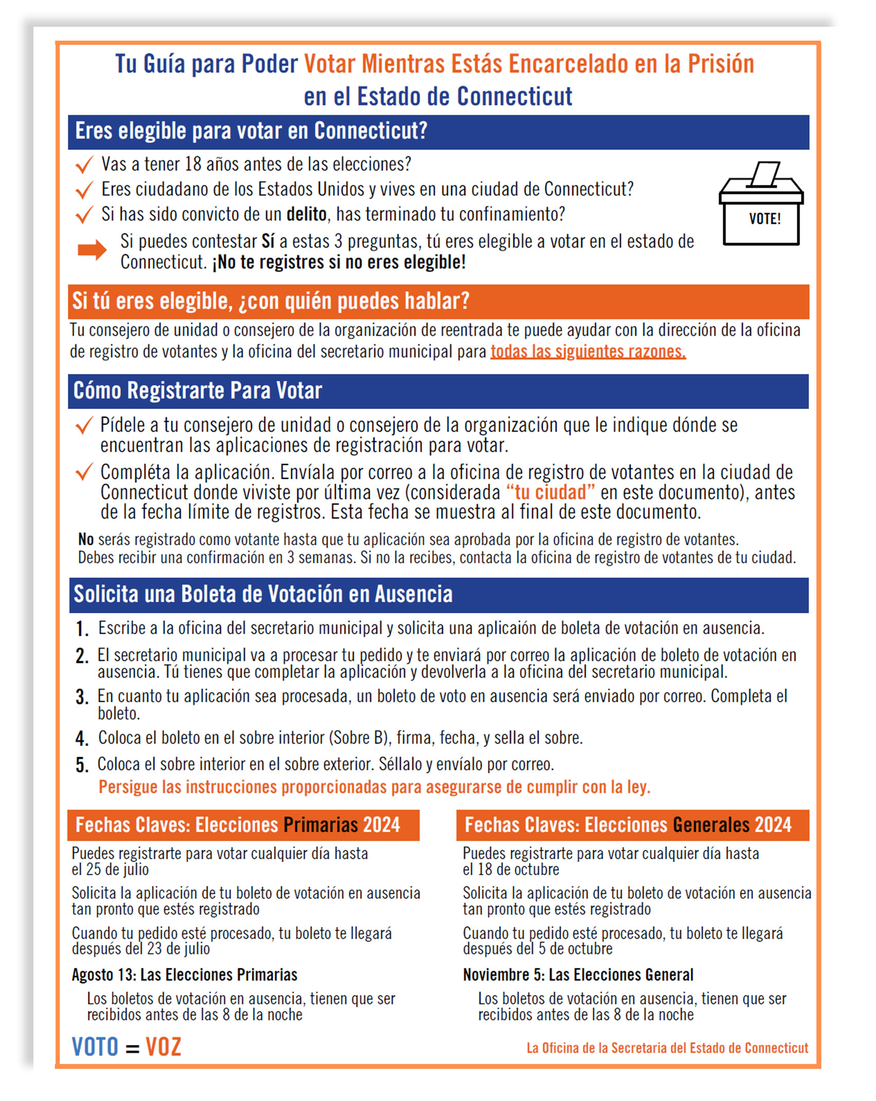 SOTS Civics Education Flyer - English Color Thumbnail