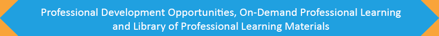 professional development opportunities
