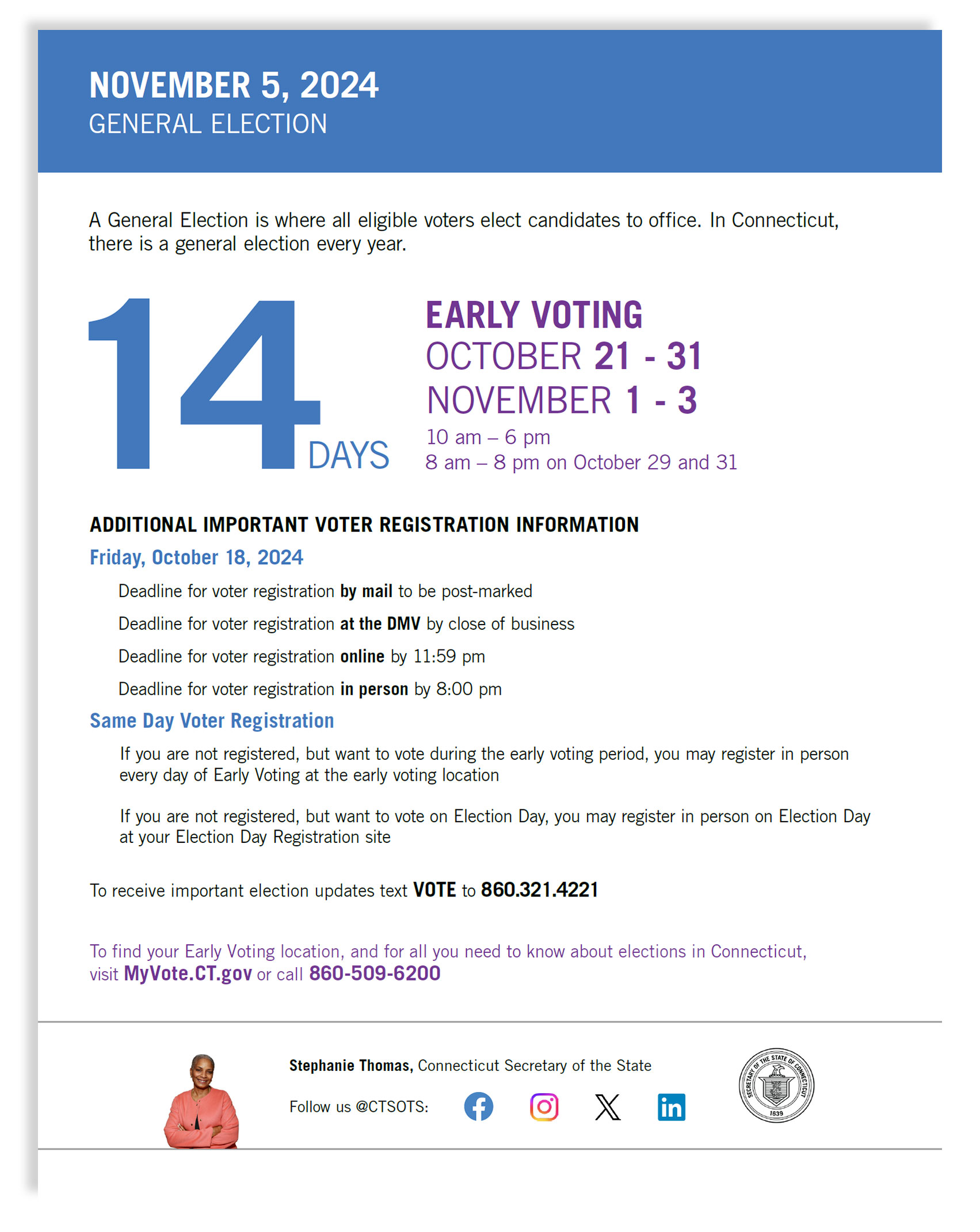 SOTS Civics Education Flyer - English Color Thumbnail