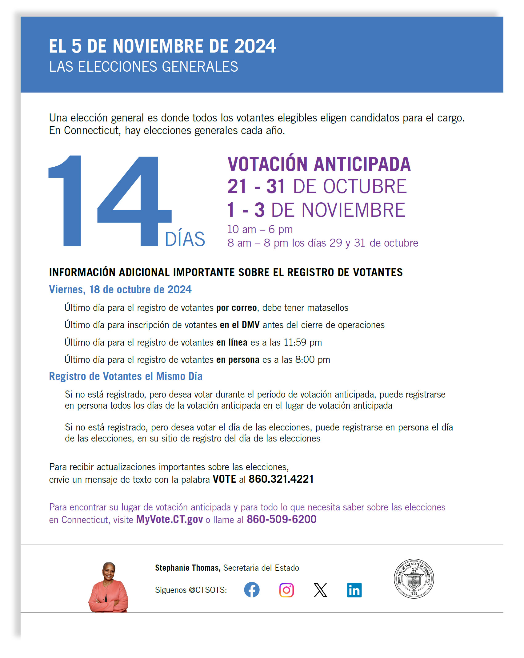 SOTS Civics Education Flyer - English BW Thumbnail