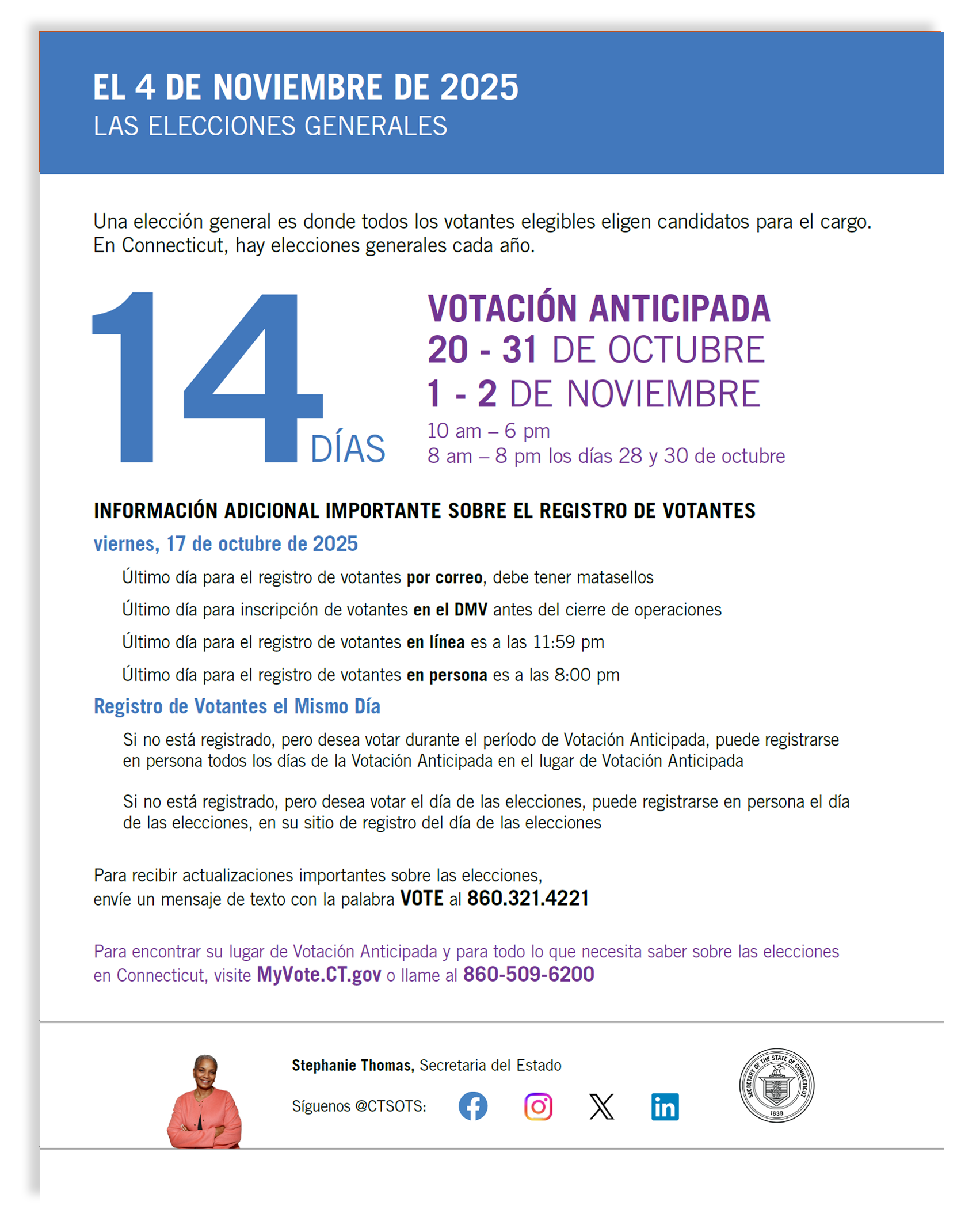 SOTS Civics Education Flyer - English Color Thumbnail